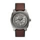 Fossil Men's Machine Automatic, Smoke Stainless Steel Watch - ME3254