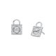 Michael Kors Women's Premium Kors MK Sterling Silver Stud Earrings -  MKC1628AN040