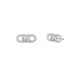 Michael Kors Women's Premium Kors MK Sterling Silver Pavé Empire Link Stud Earrings -  MKC1657CZ040
