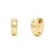 Michael Kors Women's Premium Classics Gold-Tone Sterling Silver Hoop Earrings -  MKC1599AA710