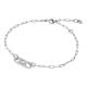 Michael Kors Women's Premium Statement Sterling Pavé Empire Link Chain Bracelet -  MKC1656CZ040