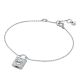 Michael Kors Women's Premium Kors MK Sterling Silver Chain Bracelet -  MKC1631AN040