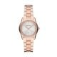 Emporio Armani Women's Three-Hand Date, Rose Gold-Tone Stainless Steel Watch - AR11558