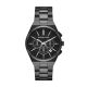Michael Kors Men's Lennox Chronograph, Black Stainless Steel Watch - MK9146