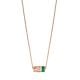 Emporio Armani Women's Rose Gold-Tone Sterling Silver Components Necklace, EG3577221
