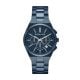 Michael Kors Men's Lennox Chronograph, Blue Stainless Steel Watch - MK9147