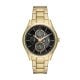 Armani Exchange Men's Multifunction, Gold-Tone Stainless Steel Watch - AX1875