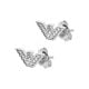 Emporio Armani Women's Silver Sterling Silver Stud Earring, EG3027040
