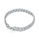 Michael Kors Women's Silver Sterling Silver Chain Bracelet -  MKC1427AN040
