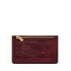 Fossil Women's Logan Crinkle Patent Leather Zip Card Case -  SL10019631