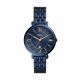 Fossil Women's Jacqueline Blue Round Stainless Steel Watch - ES4094