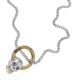 Diesel Two-Tone Stainless Steel Pendant Necklace - Dx1382931