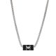 Emporio Armani Black Matte Lacquer Chain Necklace - EGS2919040