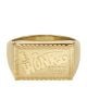 Fossil Women's Willy Wonka™ x Fossil Special Edition Gold Stainless Steel Signet Ring- JF046337116.5