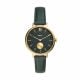Fossil Women's Kalya Gold Round Leather Watch - ES4662