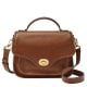 Fossil Women's Heritage Leather Top Handle Crossbody -  ZB1785G200