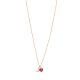 Emporio Armani Red Lacquer Pendant Necklace and Charms Set - EGS2957SET