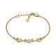 Emporio Armani Women's Gold-Tone Brass Station Bracelet - EGS3059710