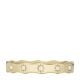 Fossil Women's Sutton Scalloped Edge Gold-Tone Stainless Steel Ring - JF0438371018