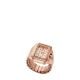 Fossil Women's Raquel Watch Ring Two-Hand, Rose Gold-Tone Stainless Steel - ES5345