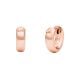 Michael Kors Women's Premium Classics Rose Gold-Tone Sterling Silver Hoop Earrings -  MKC1599AA791