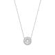 Michael Kors Women's Premium Kors MK Sterling Silver Pendant Necklace -  MKC1634AN040