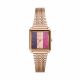 Fossil Women's Julienne Rose Gold Square Stainless Steel Watch - ES4809