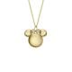 Fossil Women's Disney Fossil Special Edition Gold Stainless Steel Locket Necklace - JFC4707710
