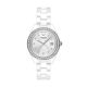 Emporio Armani Three-Hand Date White Ceramic Watch - AR70014