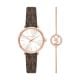 Michael Kors Women's Pyper Two-Hand, Rose Gold-Tone Stainless Steel Watch - MK1036