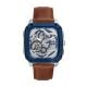 Fossil Men's Inscription Automatic Three-Hand, Stainless Steel Watch - ME3202