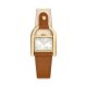 Fossil Harwell Three-Hand Medium Brown and White Leather Watch - ES5346