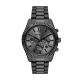 Michael Kors Lexington Chronograph Black Stainless Steel Watch - MK9154