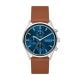 Skagen Men's Holst Chronograph Luggage Leather Watch - SKW6916