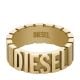 Diesel Gold-Tone Stainless Steel Band Ring - Dx143971020