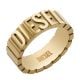 Diesel Gold-Tone Stainless Steel Band Ring - Dx143971021
