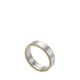 All Stacked Up Two-Tone Stainless Steel Band Ring - JF0422199819