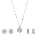Michael Kors Women's Premium Boxed Gifting Sterling Silver Locket Giftset - MKC1700SET