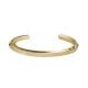 Emporio Armani Women's Gold-Tone Brass Bangle Bracelet -  EGS3102710