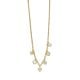 Emporio Armani Women's Gold-Tone Brass Station Necklace -  EGS3103710