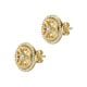 Emporio Armani Women's Gold-Tone Sterling Silver Stud Earrings -  EG3596710