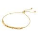 Michael Kors Women's Premium Astor Link Gold-Tone Sterling Silver Chain Bracelet -  MKC170900710
