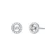 Michael Kors Women's Premium Kors MK Sterling Silver Logo Stud Earrings -  MKC1727CZ040