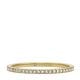 Fossil Women's All Stacked Up Gold-Tone Stainless Steel Band Ring -  JF0468671015.5