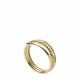 Fossil Women Vintage Iconic Gold Stainless Steel Ring - JF03801710