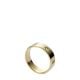Fossil Women's Sutton Shine Bright Gold Stainless Steel Ring - JF0387471017.5