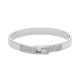 Emporio Armani Women's Stainless Steel with Crystals Setted Bangle Bracelet -  EGS3088040