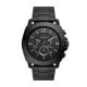 Fossil Outlet Men's Privateer Chronograph, Black Stainless Steel Watch - BQ2759