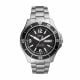 Fossil Men's Fb - 02 Silver Round Stainless Steel Watch - FS5687