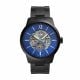 Fossil Men's 48Mm Townsman Black Round Stainless Steel Watch - ME3182
